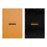  Bloc notes 21 x 31,5 cm, 160 pages, grands carreaux RHODIA 