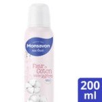  Déodorant Spray lait & coton anti-transpirant MONSAVON 