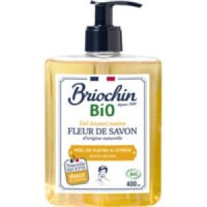  Savon Liquide Fleur de Savon Mains miel de fleurs et citron Certifié Bio BRIOCHIN 