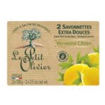  Savonnettes verveine citron LE PETIT OLIVIER 