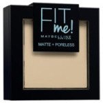  Fond de Teint Poudre Fit Me! Matifiante 105 Ivoire Naturel MAYBELLINE NEW YORK 