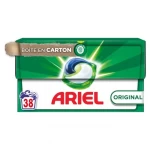 Lessive Capsule Original ARIEL la boîte de 38 capsules