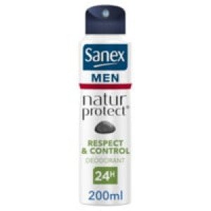  Déodorant Spray Men Natur Protect à la pierre d'Alun Respect & control 24h SANEX 