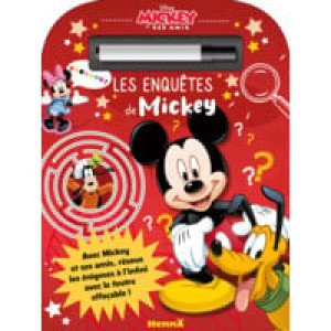  Livre  Hemma - Mickey Et Ses Amis - Les Enquêtes De Mickey - Collectif 