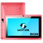  Tablette 7 Pouces Tactile Ips Quad Core Wifi Bluetooth Android Micro Sd 12go Rose Wif 