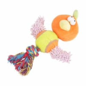  Paris Prix - Peluche Pour Chien "oiseau" 20cm Multicolore 