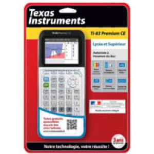  Calculatrice graphique TI 83 Premium TEXAS INSTRUMENTS 