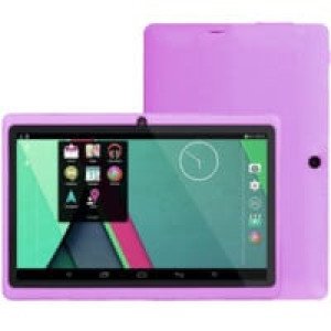  Tablette Tactile 7 Pouces Quad Core Caméra Flash Android Micro Sd 72 Go Violet Wifi, 