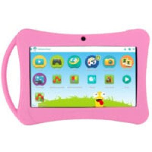  Tablette Enfant 7 Pouces Android 6.0 Bluetooth Play Store Wifi Rose 8go Wifi, Buetoot 