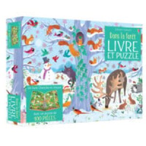  Coffret Dans La Forêt (livre Et Puzzle) 