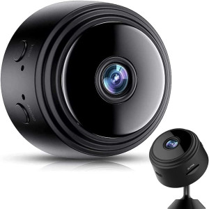 Mini Caméra de Surveillance IP WiFi HD 1080p A9 avec Micro Enregistreur Vocal sans Fil et Vision Nocturne, Vendue par Winplle Shop