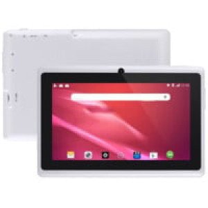  Tablette Tactile Android 6.0 7 Pouces Quad Core 40go Dual Cam Flash Blanc Wifi, Usb Y 