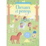  Livre Chevaux et poneys - Avec plus de 250 autocollants réutilisables 