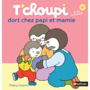  Livre T'choupi dort chez papi et mamie 