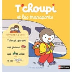  Livre T'choupi et les transports 