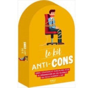  Livre Le Kit anti-cons - punchlines, quiz, anecdotes et conseils pour se débarrasser des nuisibles qui nous entourent 