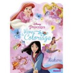  Livre Disney princesses - Vive le coloriage ! -  mulan, ariel et raiponce 