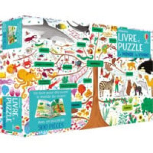  Le Monde Du Vivant - Coffret Livre Et Puzzle 