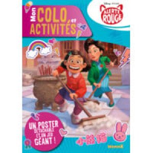  Livre  Hemma - Disney Pixar Alerte Rouge - Mon Colo Et Activités + Poster - Un Poster 