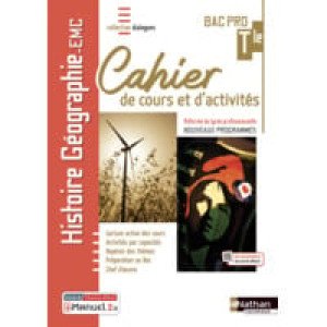  Histoire-géographie Emc - Term Bac Pro - Cahier De Cours Et D'act (dialogues) Livre 