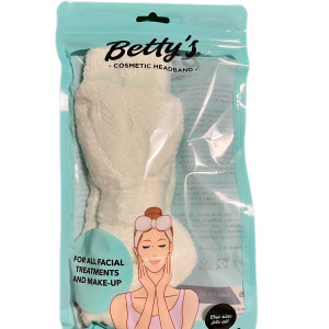 Bandeau Cosmétique Betty's - Taille Unique pour tous les Soins du Visage et Maquillage, Vendu par Winplle Shop