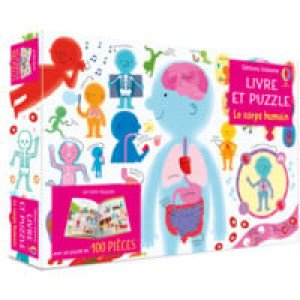  Le Corps Humain - Coffret Livre Et Puzzle 