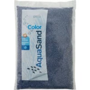  Sable Décoratif 2-3 Mm Aqua Sand Bleu Outremer 1kg Pour Aquarium. Animallparadis 