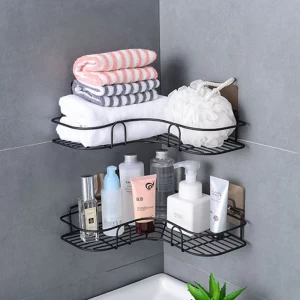 Rack d'Organisation Domestique pour Salle de Bain et Cuisine, Vanity, Toilette, Trépied, Mural, pour Cosmétiques et Assaisonnements, Vendu par Winplle